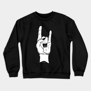 Metal hand Crewneck Sweatshirt